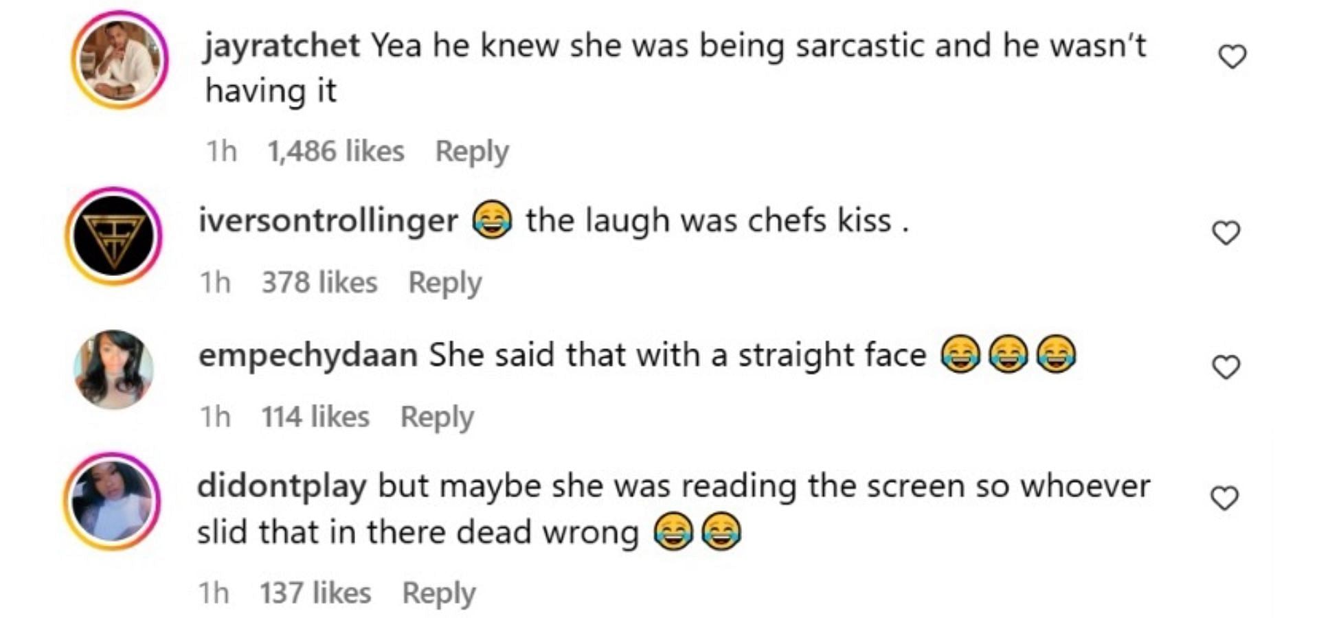 Comments reacting to the news (Image via Insagram/@theneighborhoodtalk)